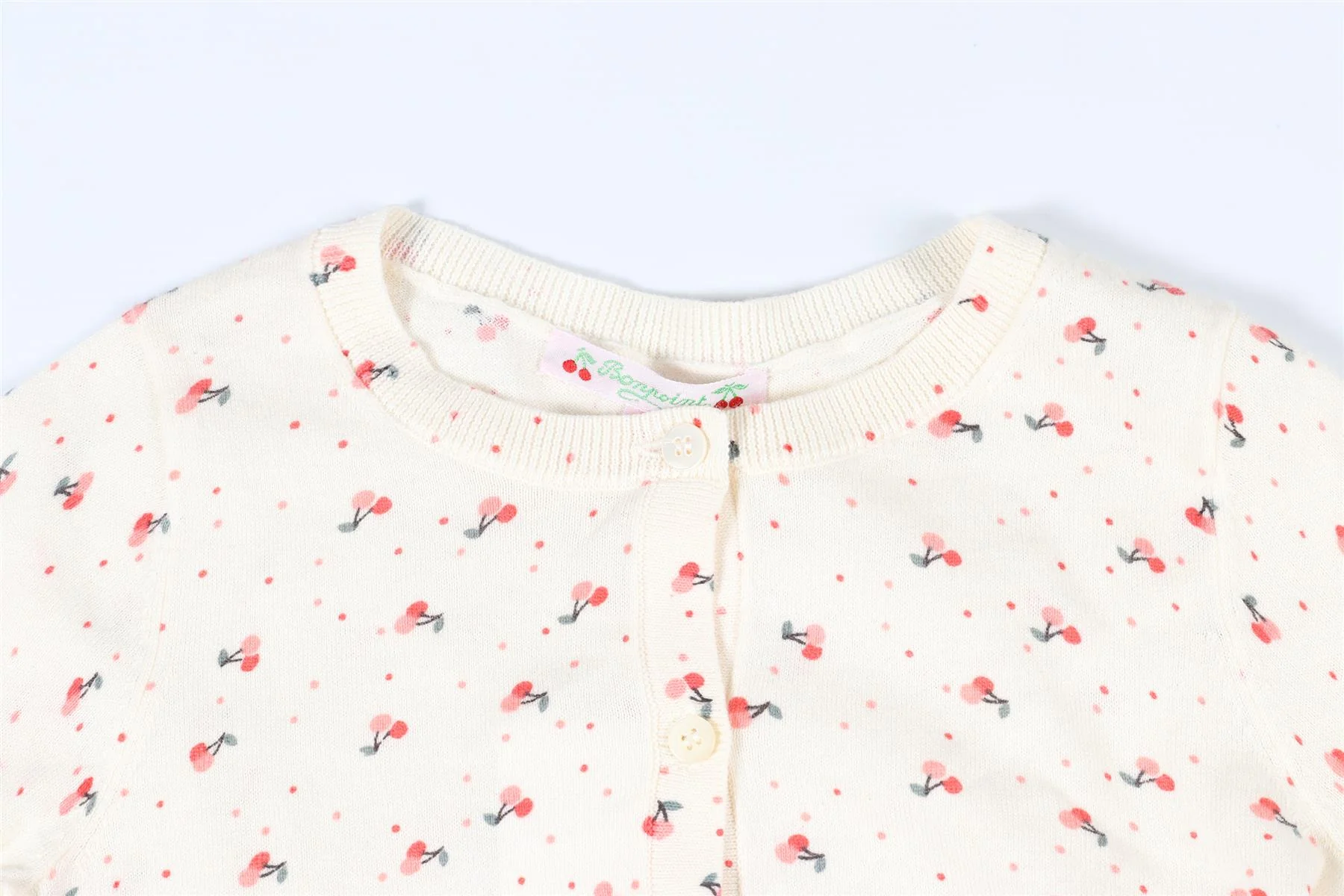 BONPOINT CREAM KIDS GIRLS COTTON CARDIGAN 4 YEARS - Image 3