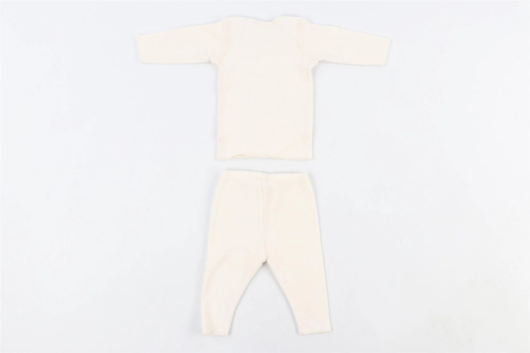 Bonpoint Cream Kids Girls Cotton Set 3 Months - Image 4
