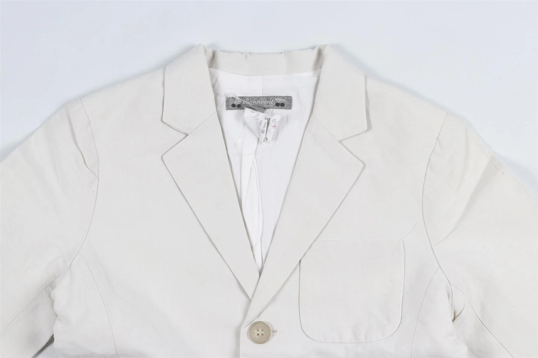 BONPOINT ECRU KIDS BOYS BLAZER 6 YEARS - Image 3