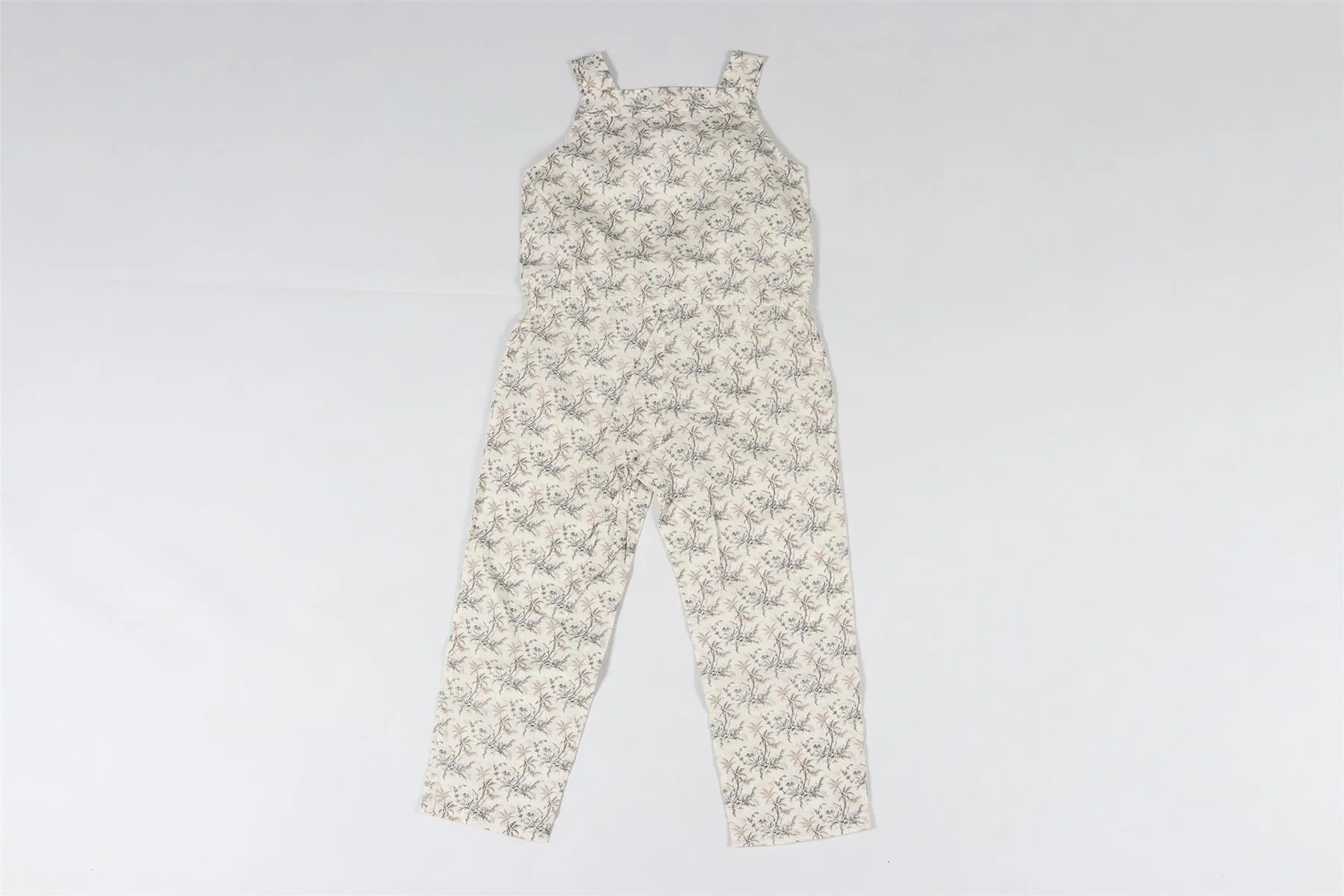 BONPOINT ECRU KIDS GIRLS COTTON JUMPSUIT 4 YEARS - Image 4