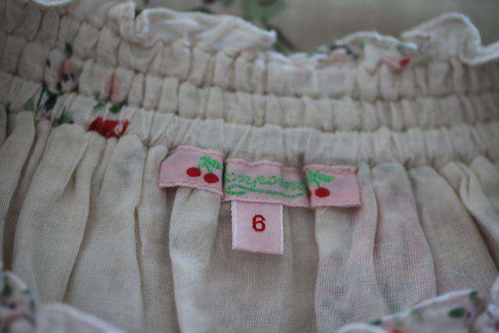 BONPOINT GIRLS FLORAL GOLDIE DRESS 6 YEARS - Image 3