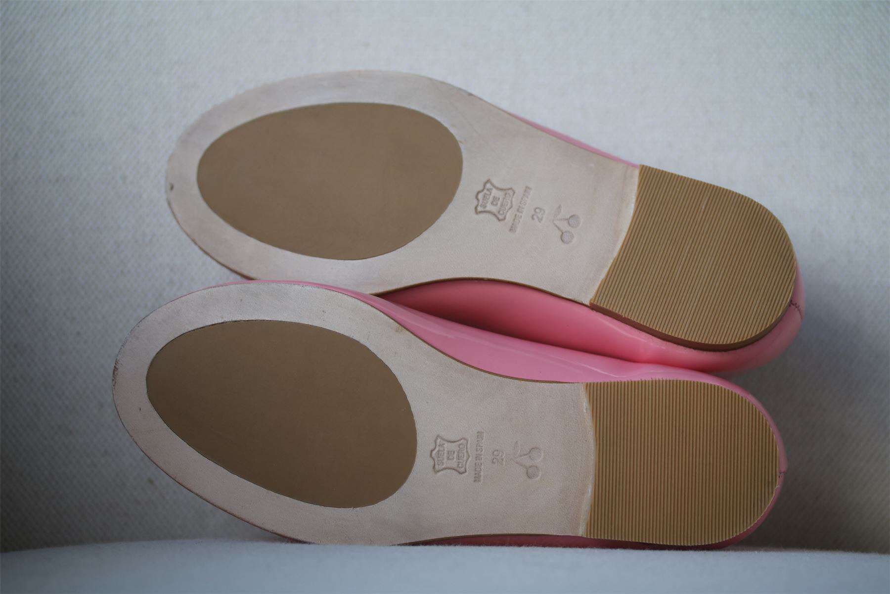 BONPOINT GIRLS PINK ELLA MARY JANE SHOES EU 29 UK 11.5 - Image 4