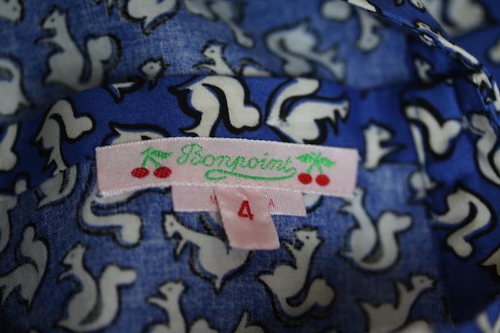 BONPOINT GIRLS SQUIRREL PHELICIA DRESS 4 YEARS - Image 4