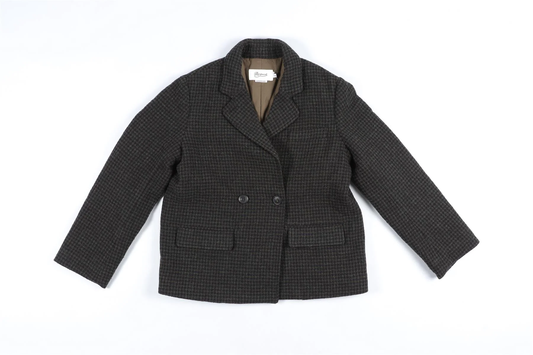BONPOINT GREEN KIDS BOYS COAT 12 YEARS - Image 2
