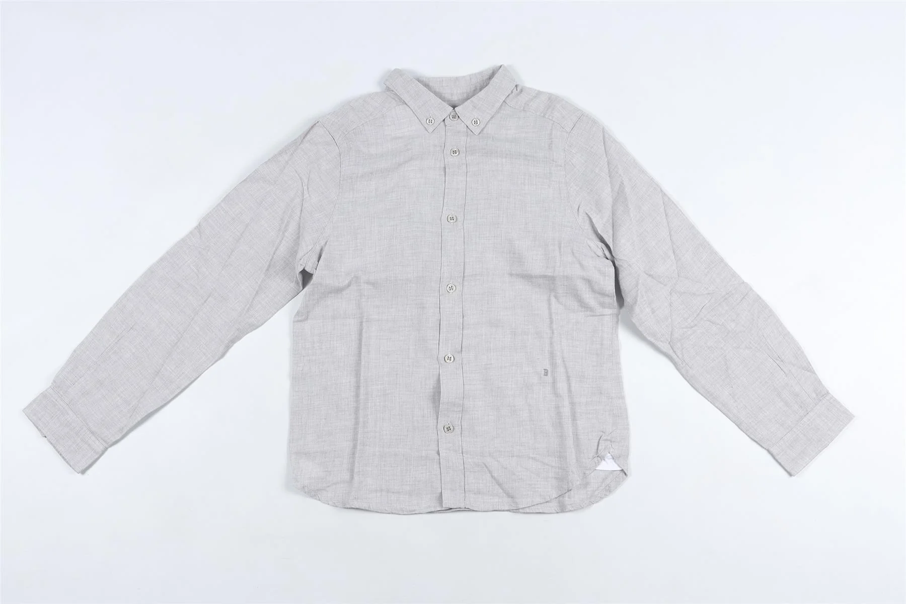 BONPOINT GREY KIDS BOYS SHIRT 10 YEARS - Image 2