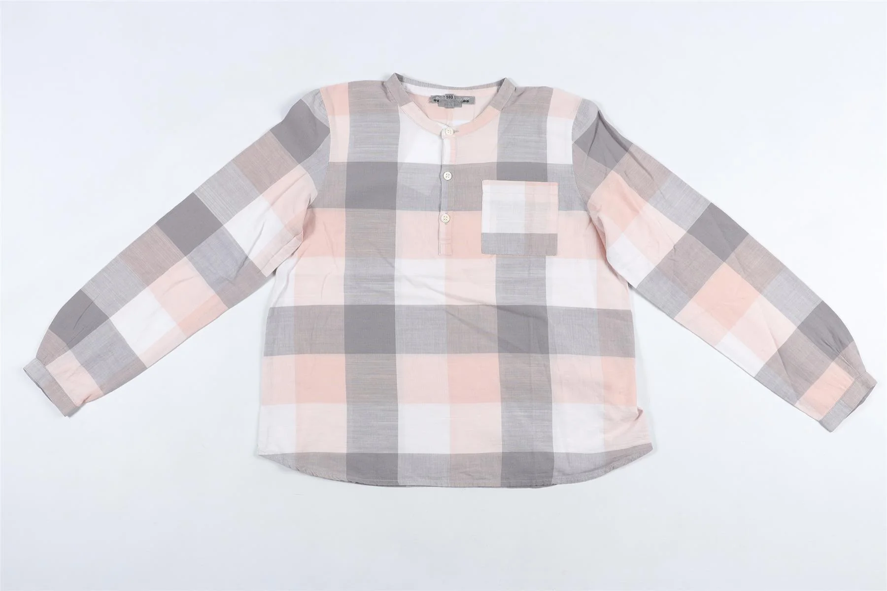BONPOINT GREY KIDS BOYS SHIRT 10 YEARS - Image 2