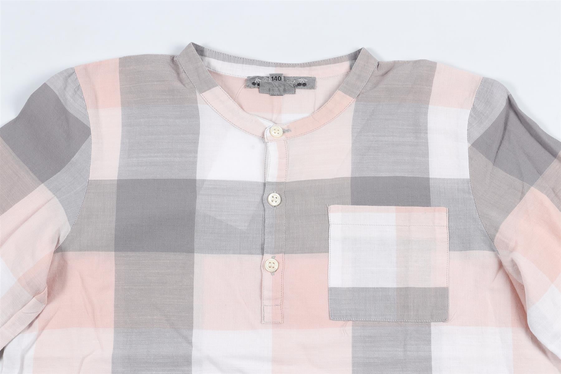 BONPOINT GREY KIDS BOYS SHIRT 10 YEARS - Image 3