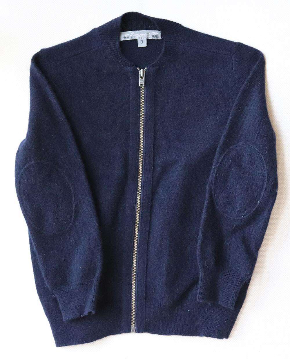 BONPOINT KIDS BOYS CASHMERE CARDIGAN 3 YEARS - Image 2