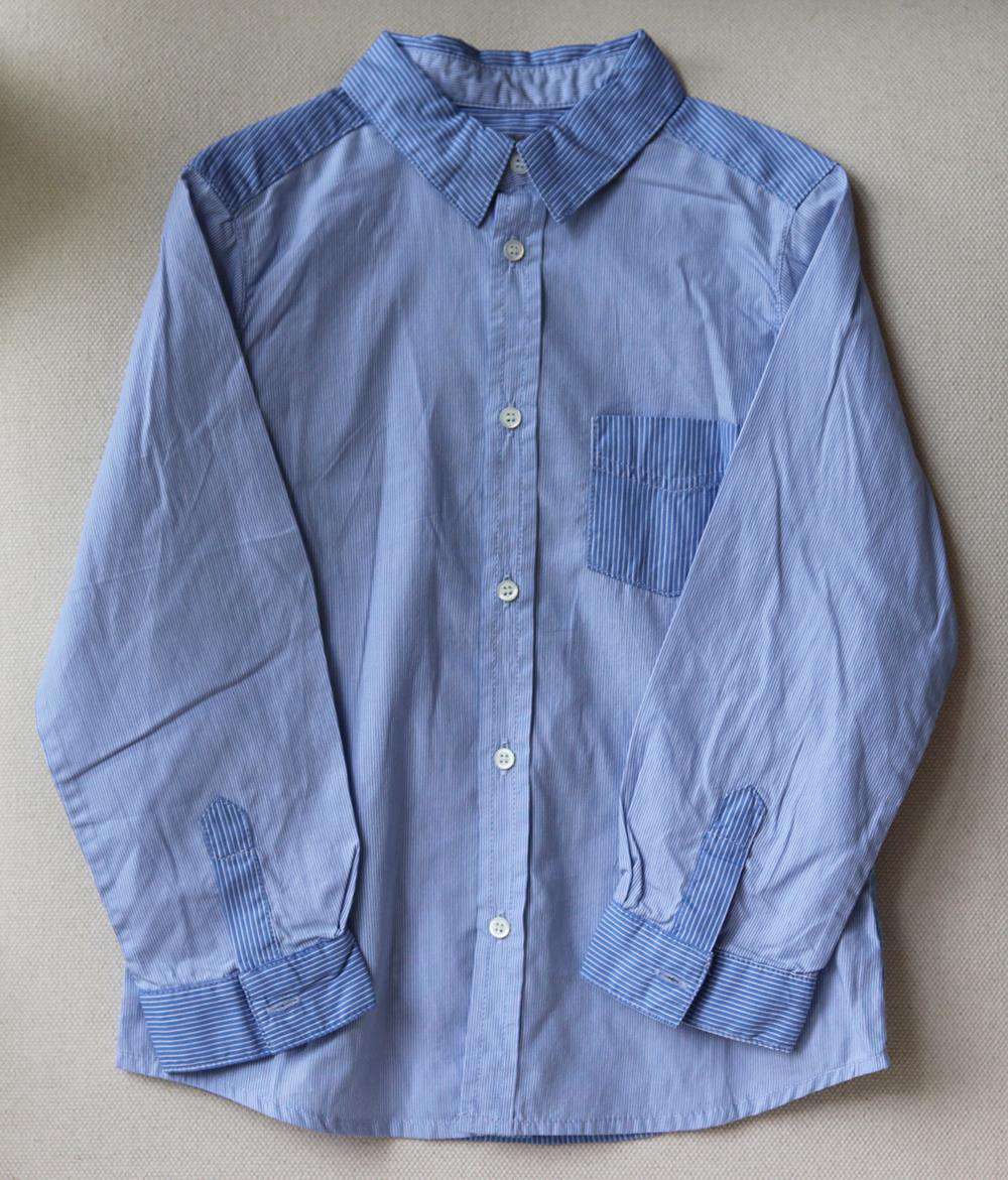 BONPOINT KIDS BOYS STRIPED COTTON SHIRT 4 YEARS - Image 2