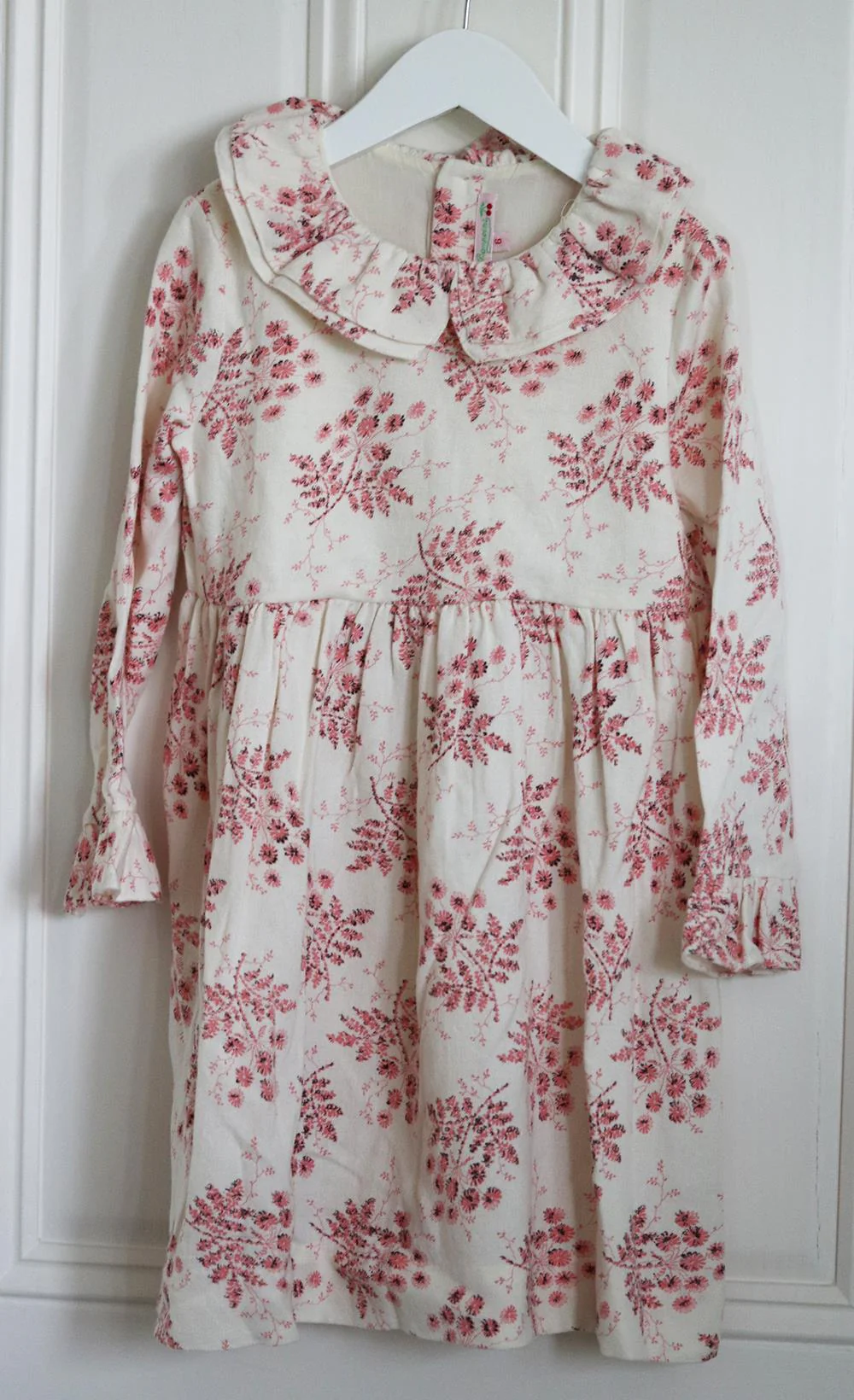BONPOINT KIDS GIRLS FLORAL PRINT COTTON DRESS 6 YEARS - Image 2