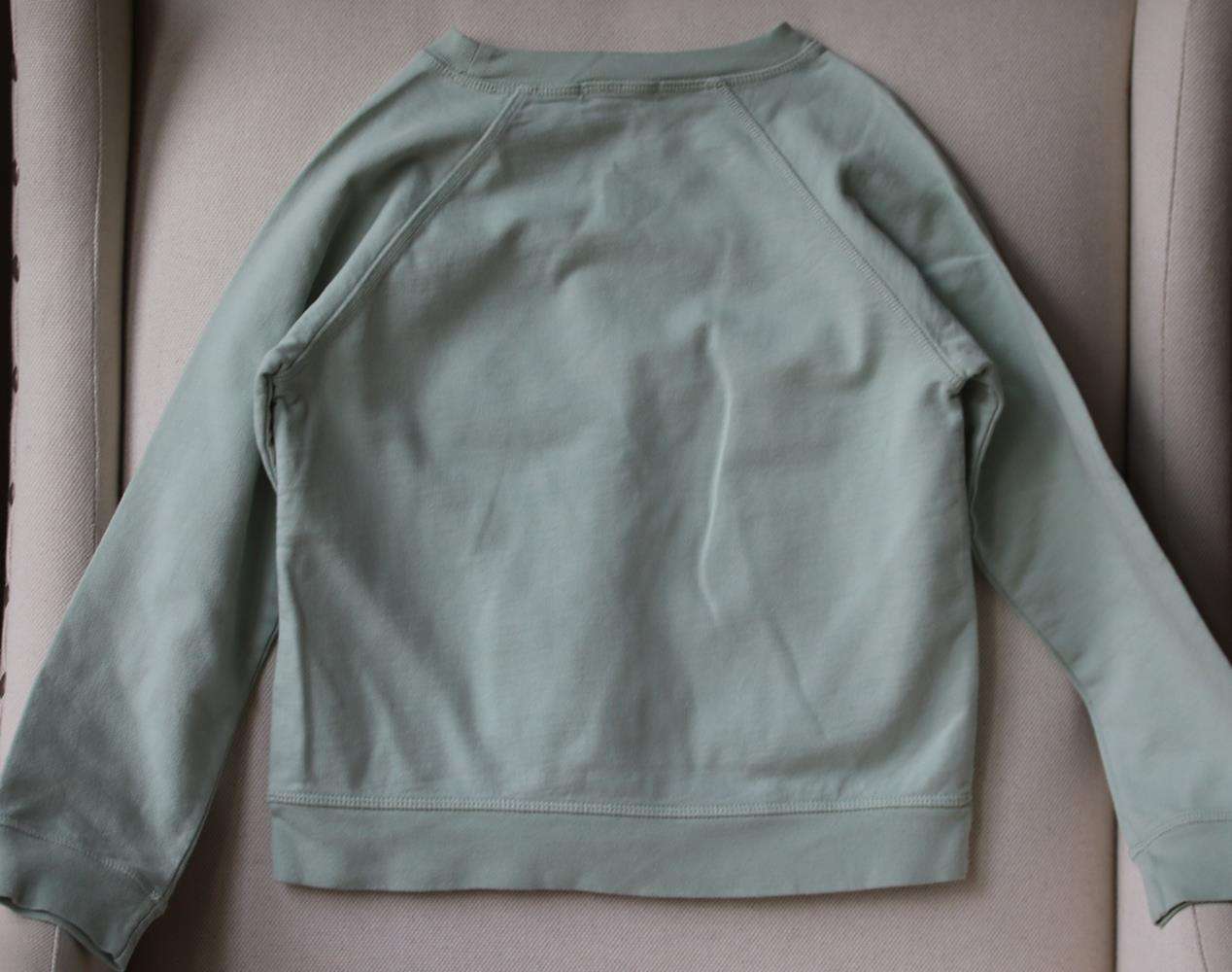 BONPOINT KIDS GIRLS HOLIDAY PRINT COTTON SWEATSHIRT 8 YEARS - Image 3