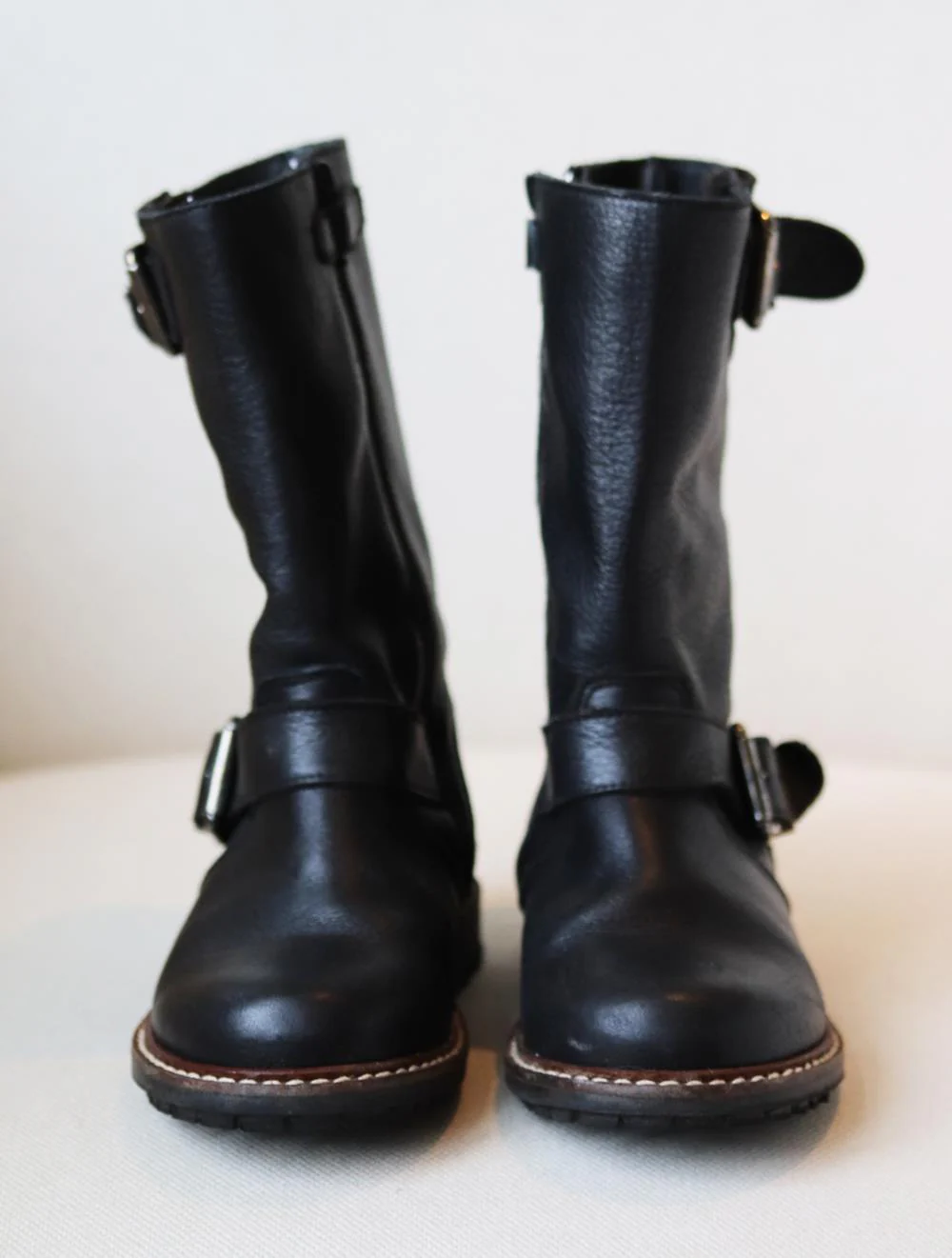 BONPOINT KIDS GIRLS LEATHER BOOTS EU 28 UK 10 - Image 3