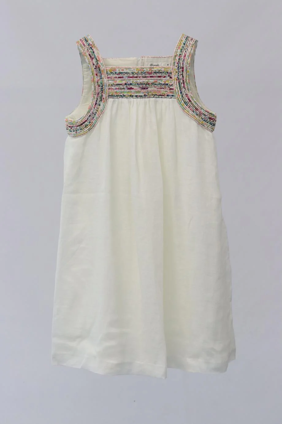 BONPOINT KIDS GIRLS LINEN DRESS 10 YEARS - Image 2