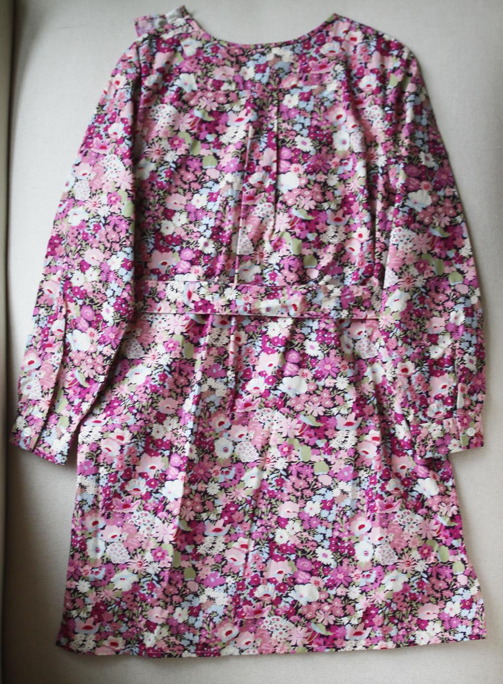 BONPOINT KIDS GIRLS MACY FLORAL PRINT DRESS 6 YEARS - Image 3