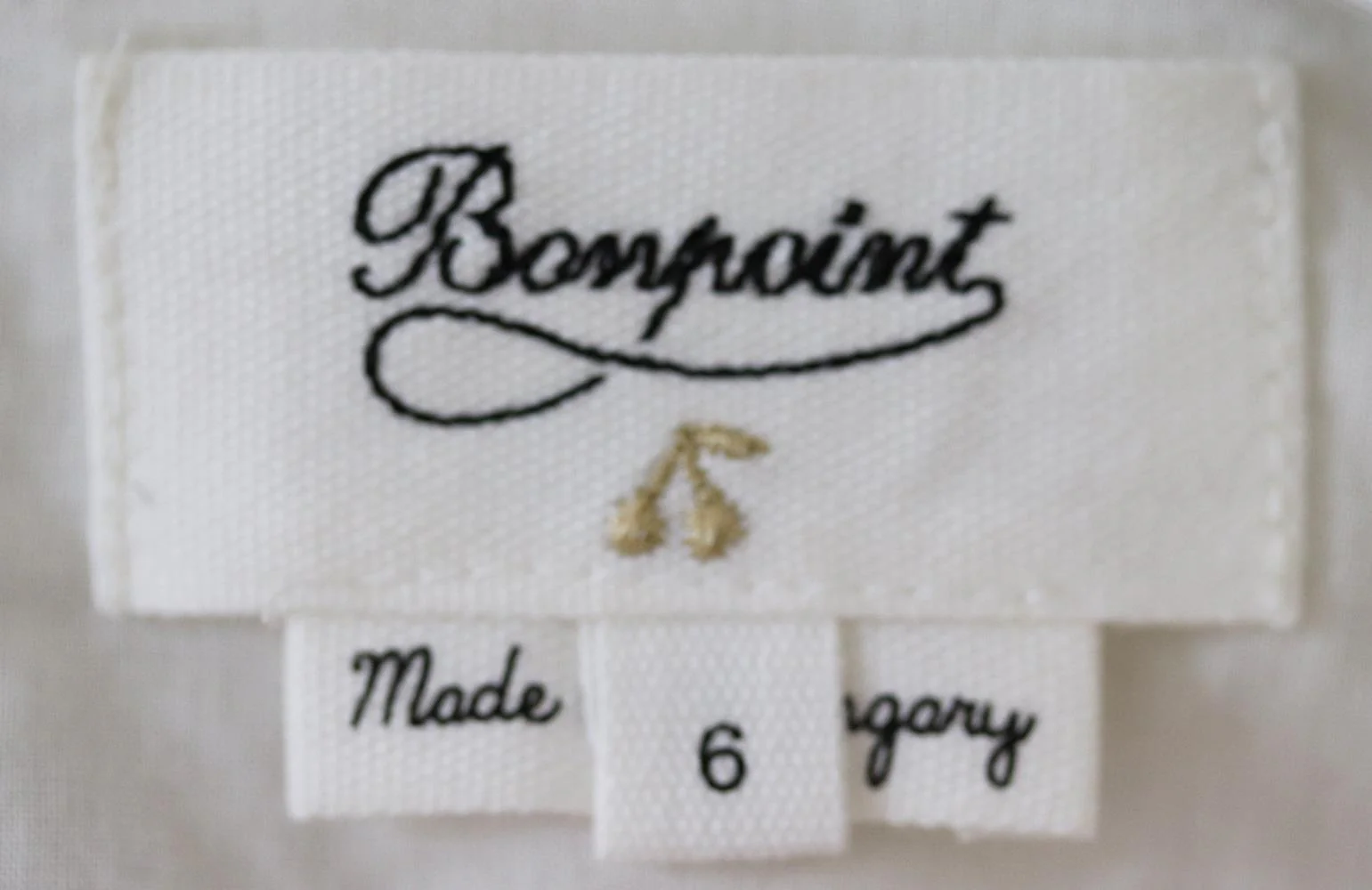 BONPOINT KIDS GIRLS METALLIC LINEN DRESS 6 YEARS - Image 4