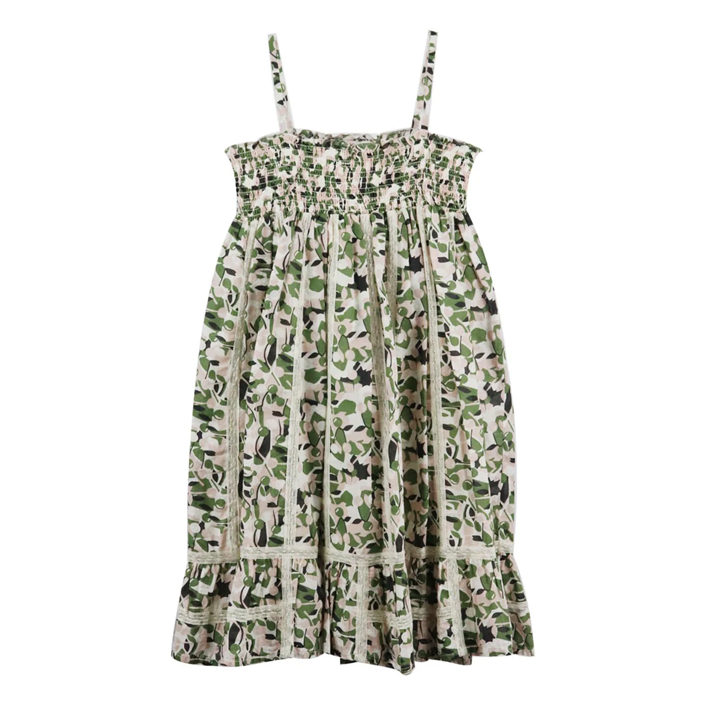 BONPOINT KIDS GIRLS PRINTED COTTON DRESS 8 YEARS