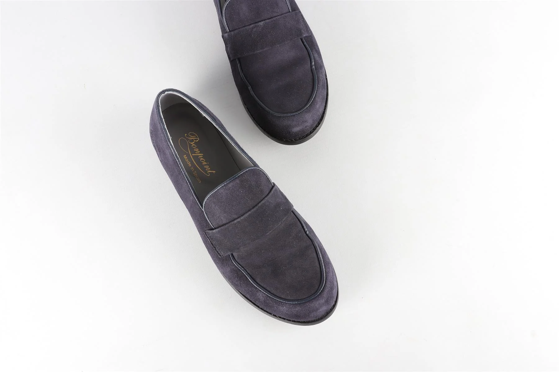 BONPOINT NAVY KIDS BOYS LOAFERS EU 35 UK 2.5 US 3.5 - Image 4