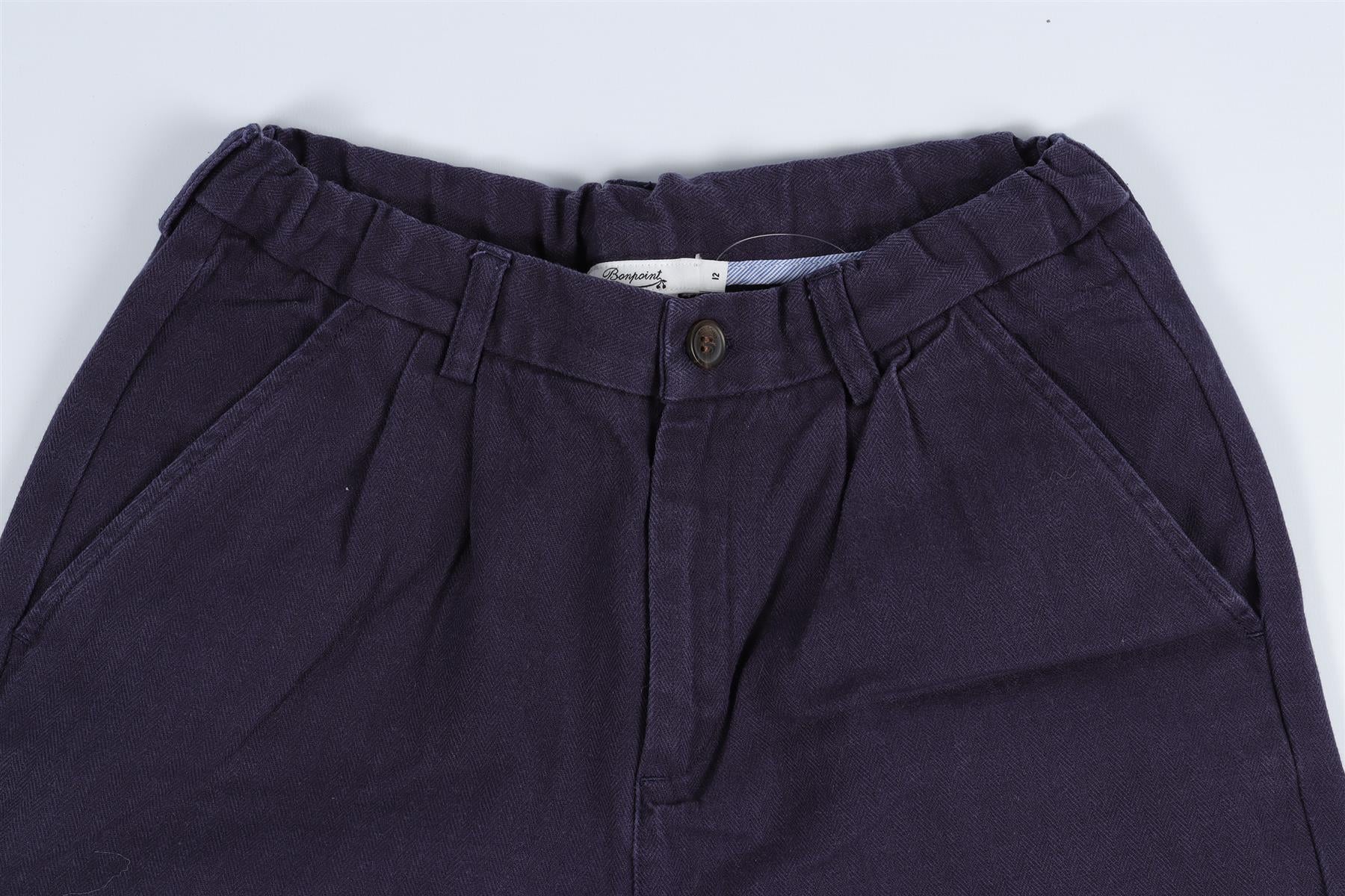 BONPOINT NAVY KIDS BOYS PANTS 12 YEARS - Image 3