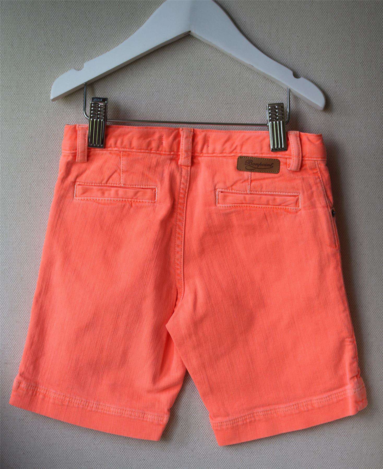 BONPOINT NEON ORANGE SHORTS 3 YEARS - Image 2