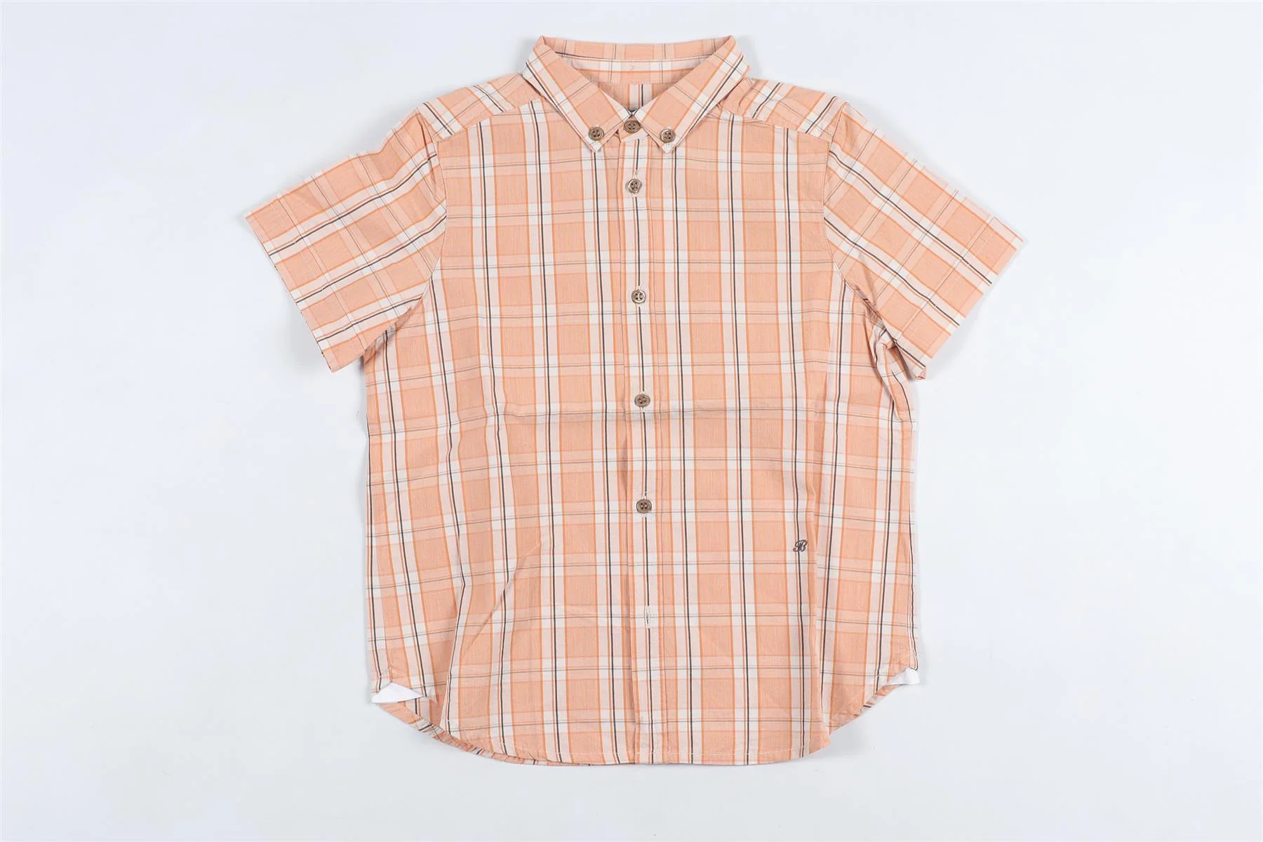 BONPOINT ORANGE KIDS BOYS SHIRT 6 YEARS - Image 2