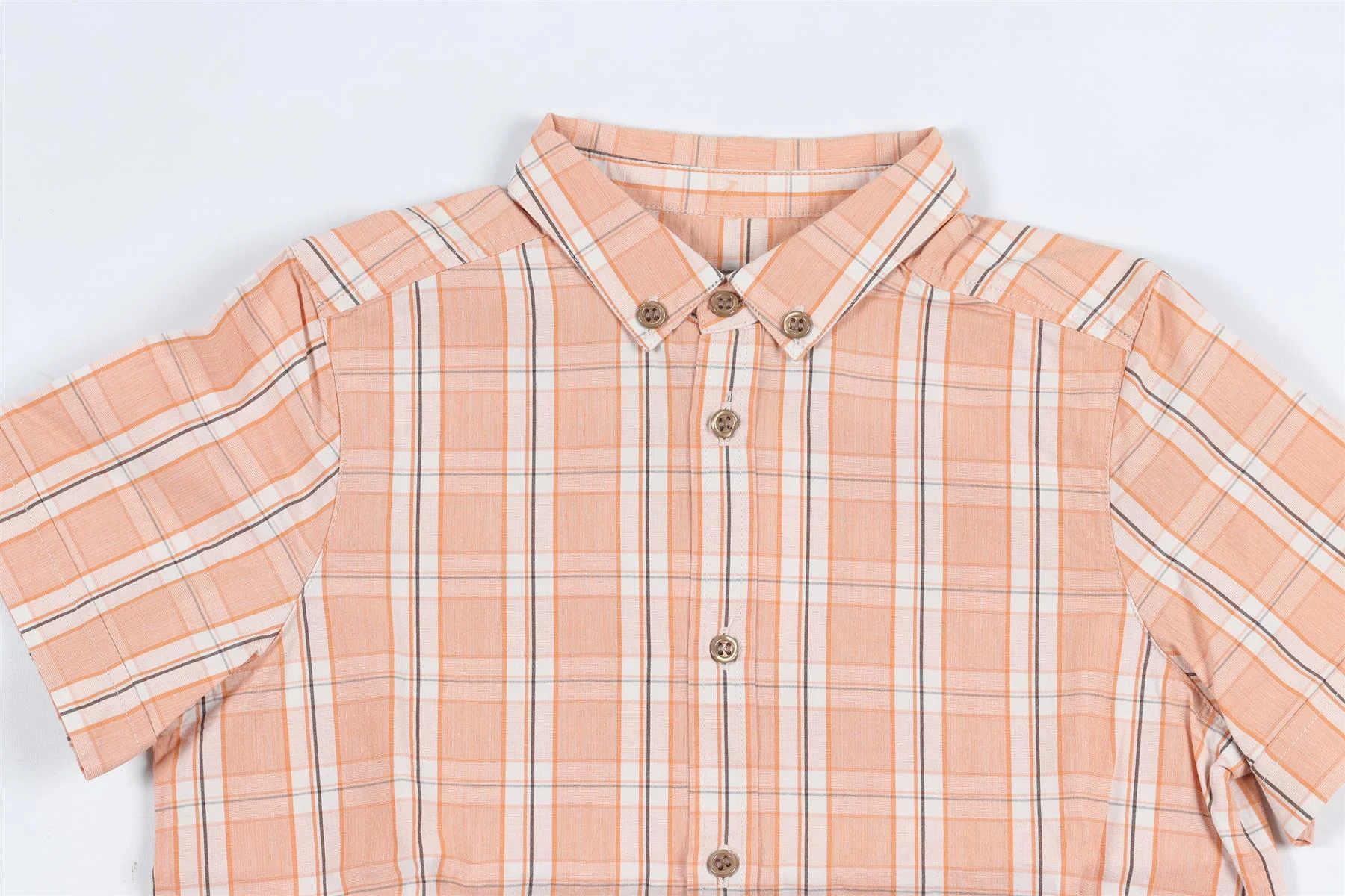 BONPOINT ORANGE KIDS BOYS SHIRT 6 YEARS - Image 3