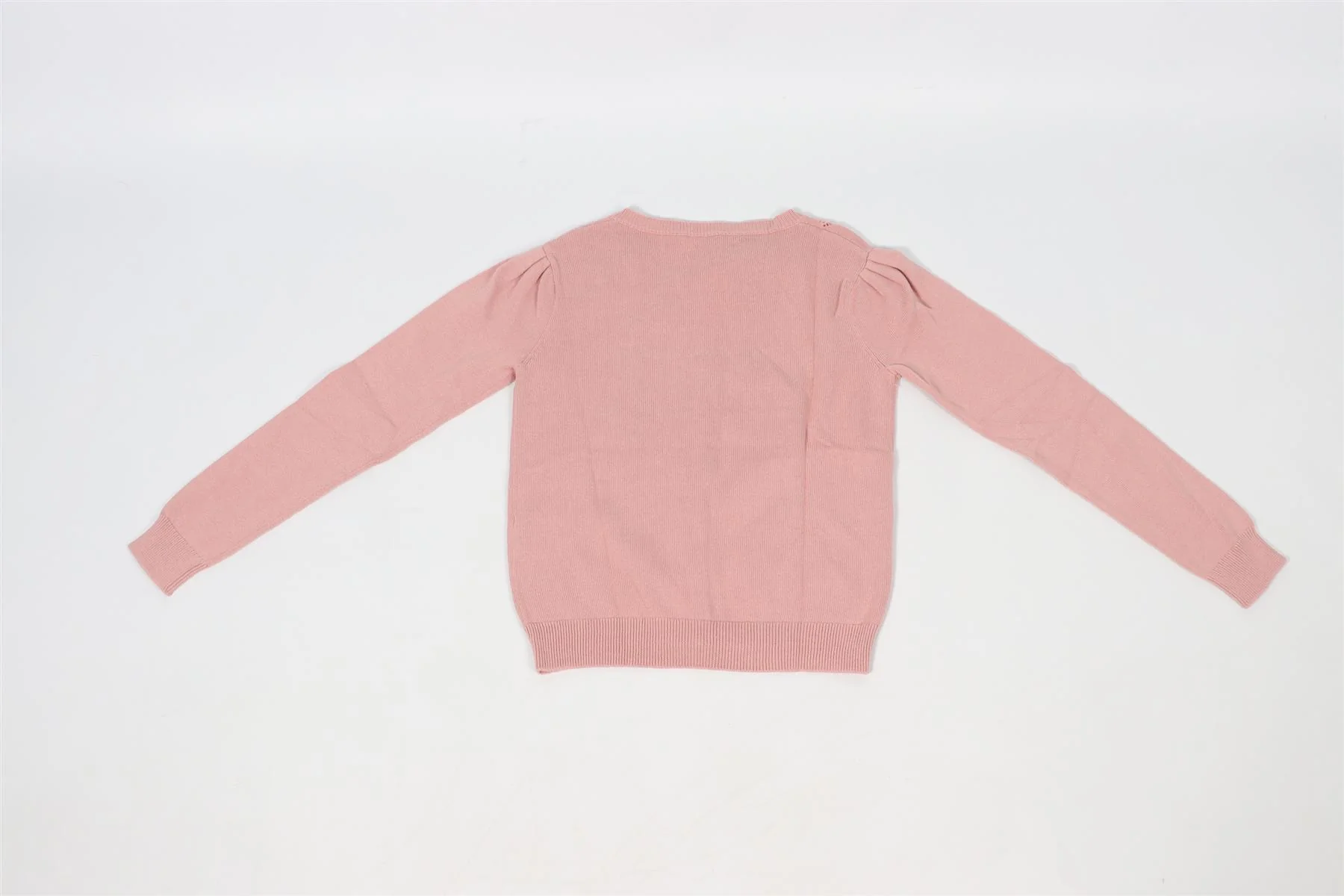 BONPOINT PINK KIDS GIRLS COTTON CARDIGAN 8 YEARS - Image 4