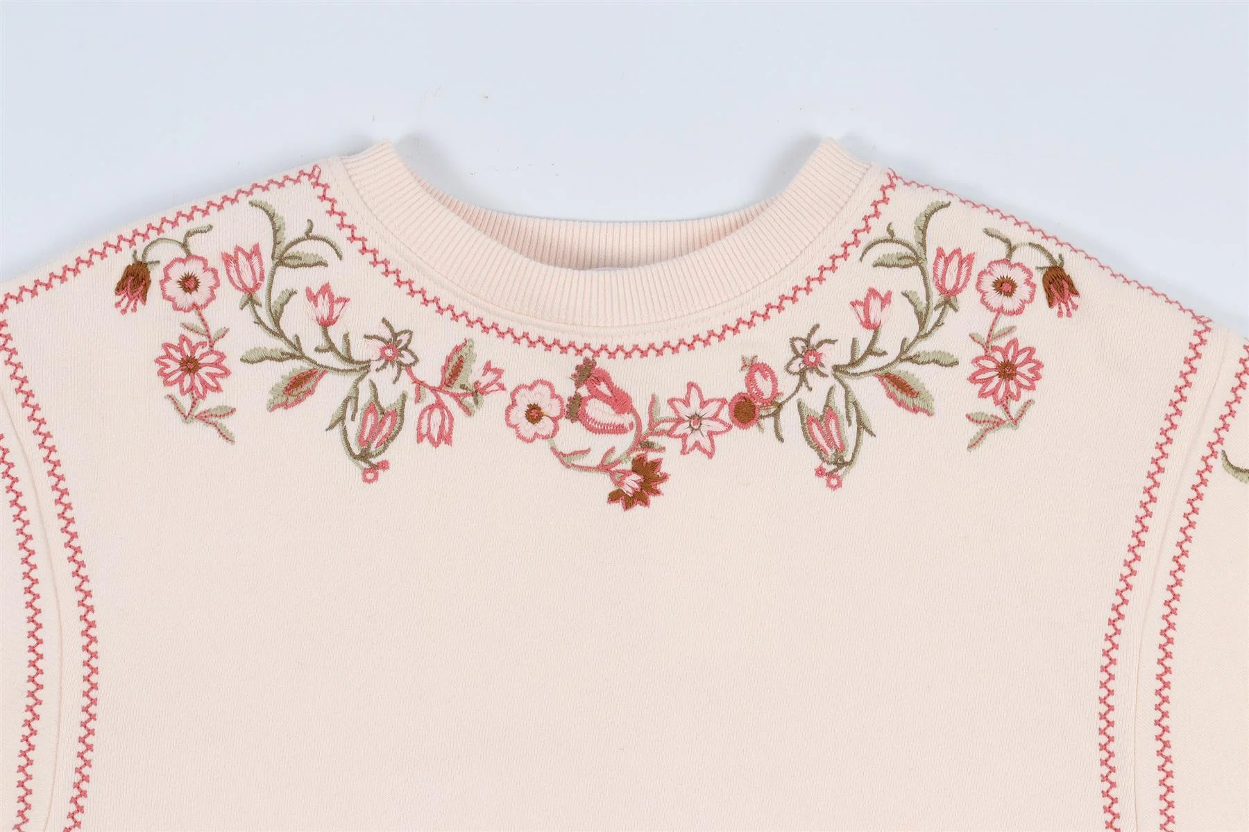 BONPOINT PINK KIDS GIRLS SWEATSHIRT 6 YEARS - Image 3
