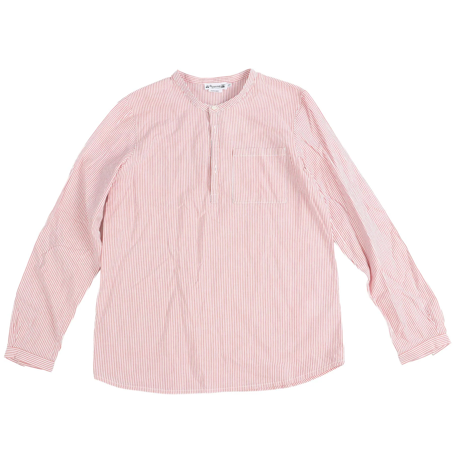 BONPOINT RED TEEN BOYS SHIRT 14 YEARS