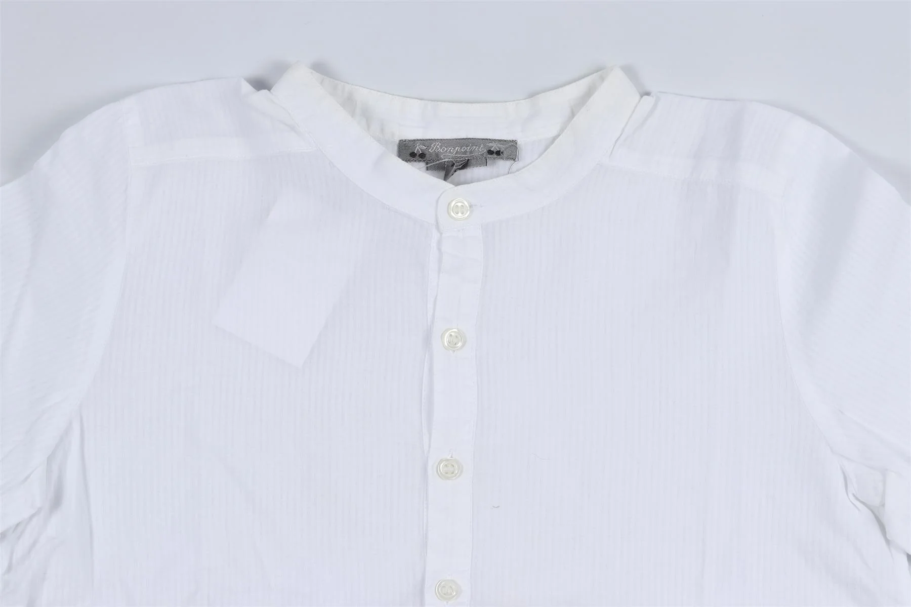 BONPOINT WHITE KIDS BOYS SHIRT 10 YEARS - Image 3