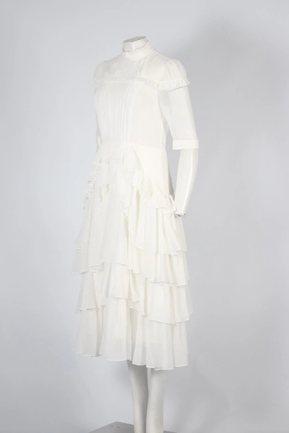 BORA AKSU CREPE MAXI DRESS FR 42 UK 14 - Image 3