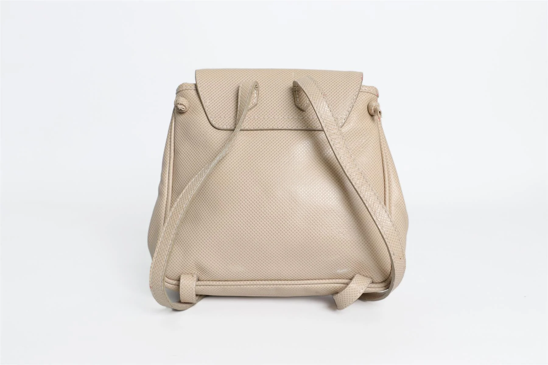 BOTTEGA VENETA BEIGE VINTAGE LEATHER BACKPACK - Image 6