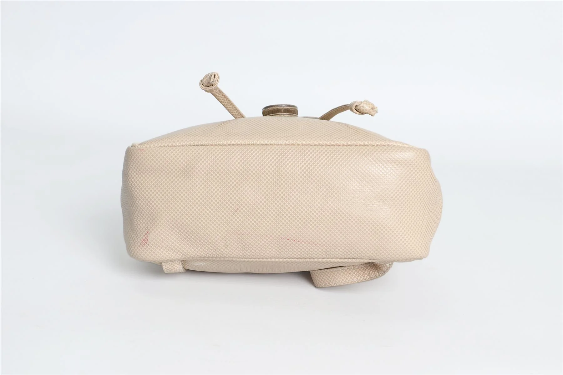 BOTTEGA VENETA BEIGE VINTAGE LEATHER BACKPACK - Image 7