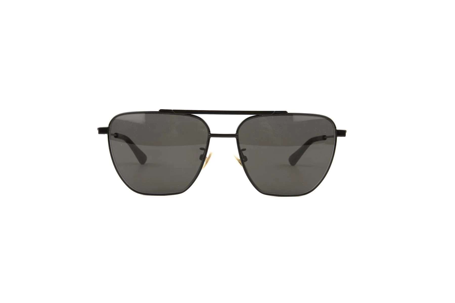 BOTTEGA VENETA BLACK D FRAME METAL SUNGLASSES - Image 3