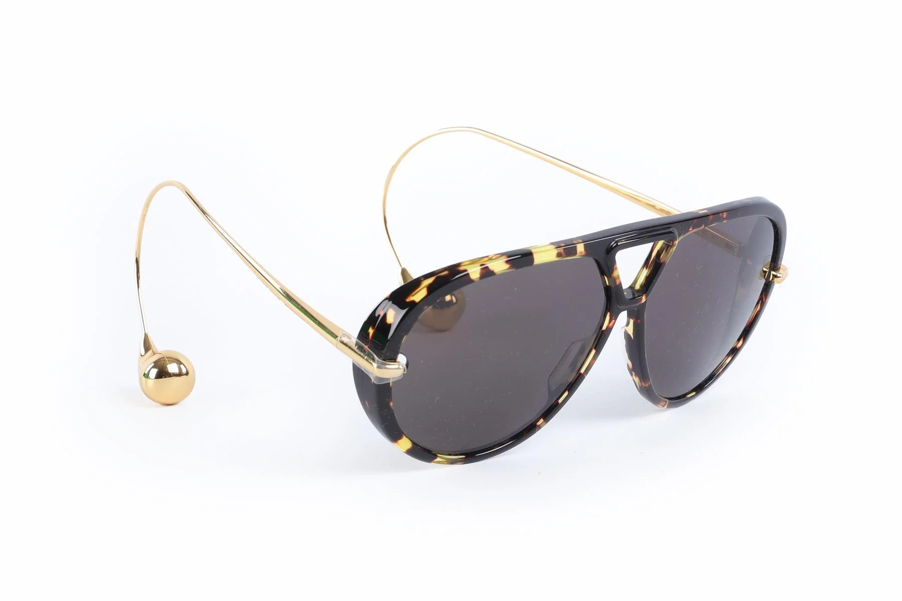 BOTTEGA VENETA BROWN FRAME SUNGLASSES - Image 2
