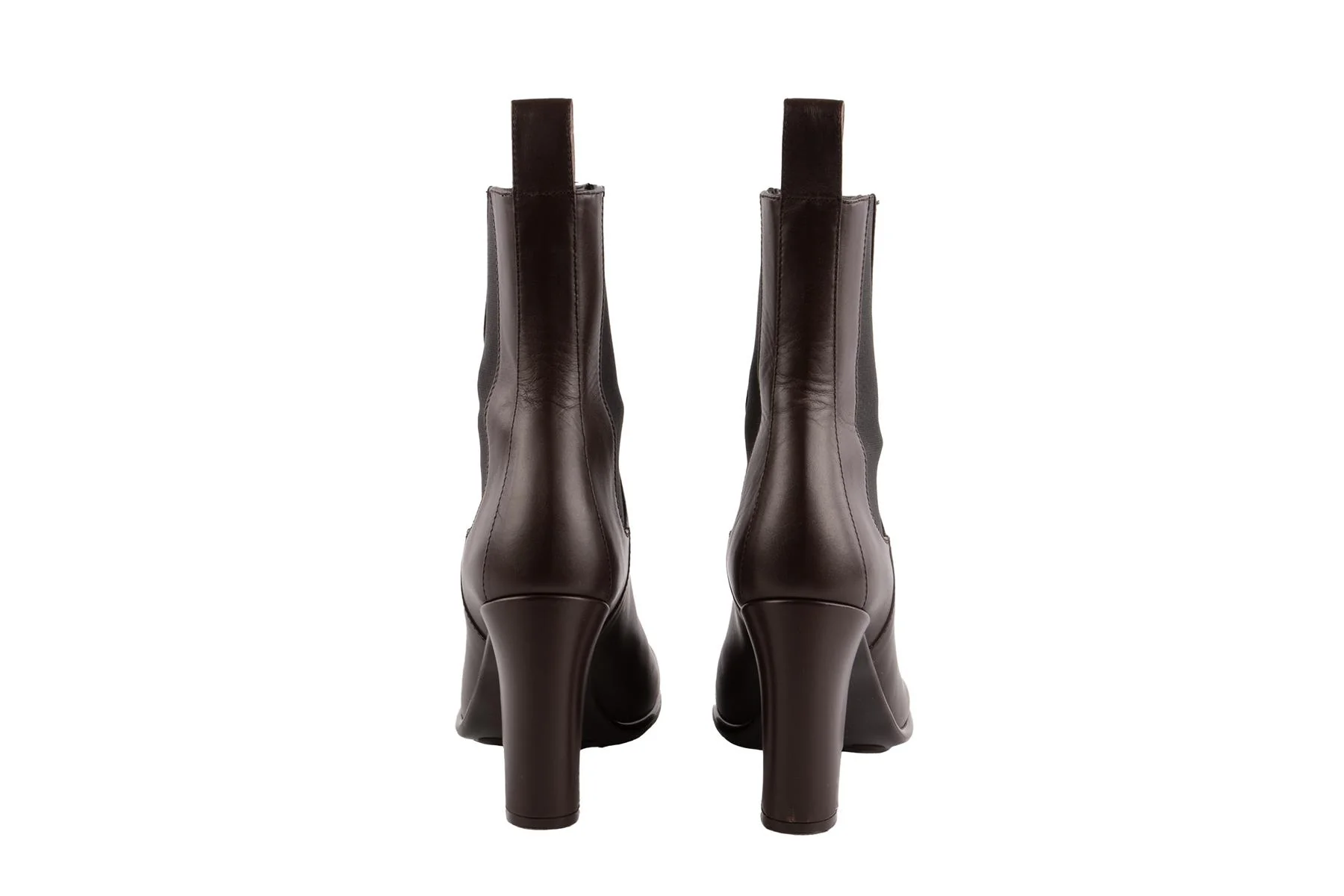 BOTTEGA VENETA BROWN LEATHER ANKLE BOOTS EU 39 - Image 5