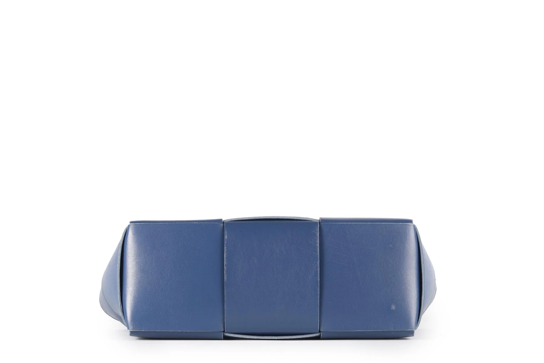 BOTTEGA VENETA NAVY ARCO INTRECCIATO LEATHER TOTE BAG - Image 7