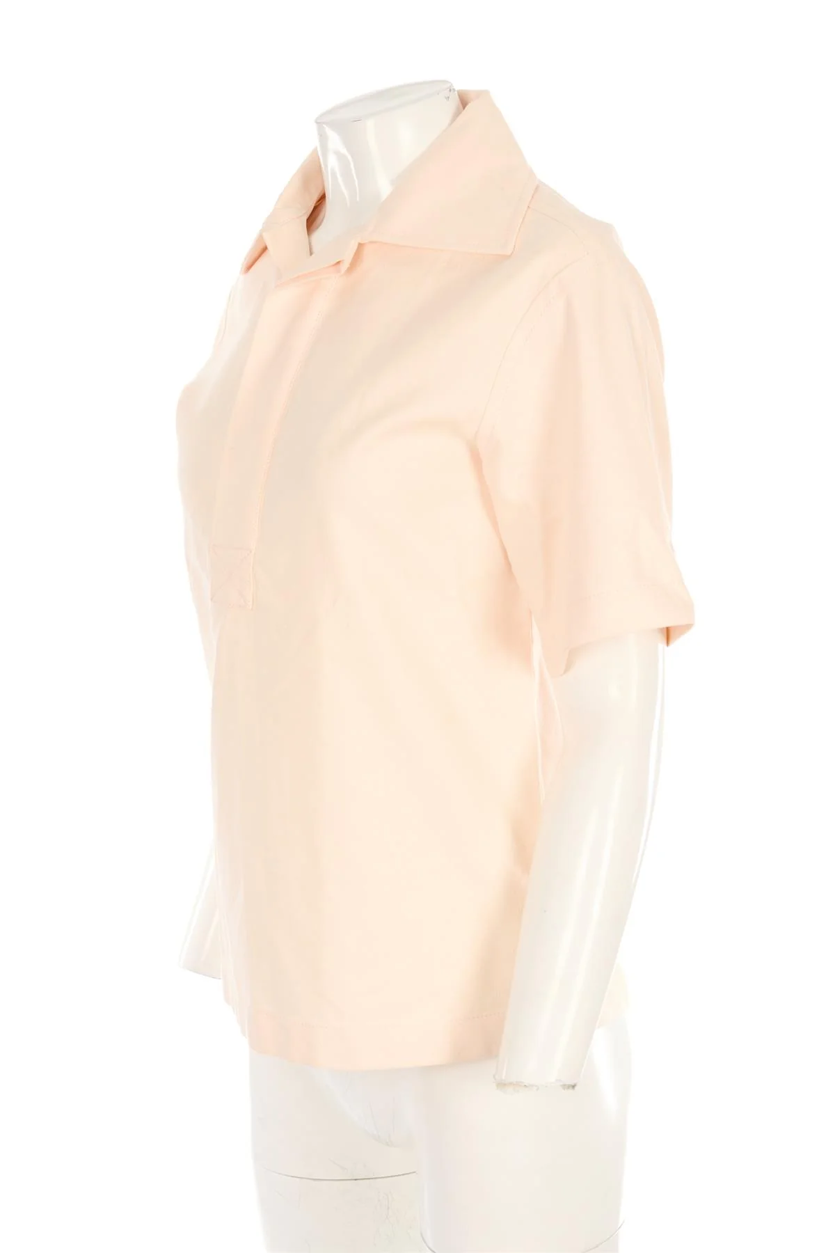 BOTTEGA VENETA PEACH COTTON SHIRT IT 40 UK 8 - Image 3