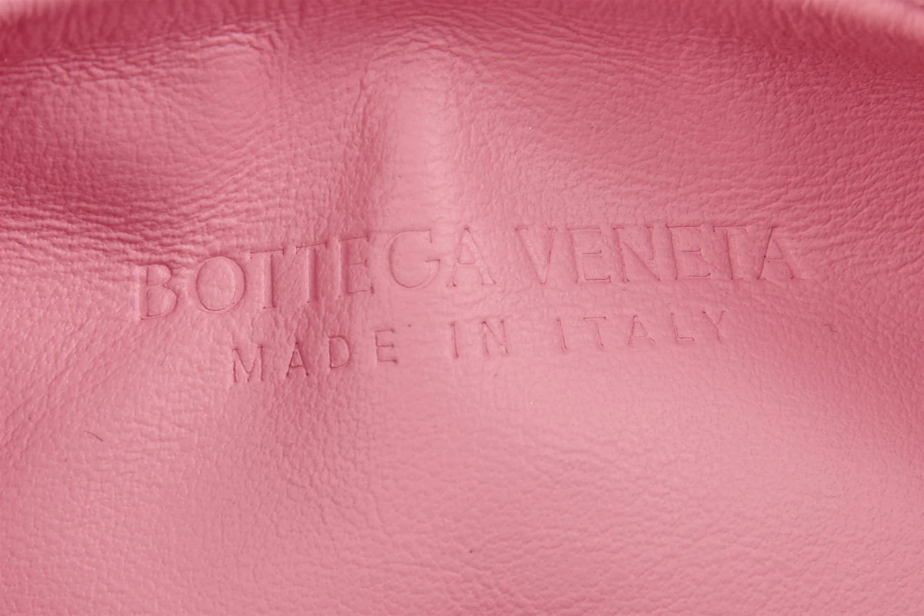 BOTTEGA VENETA PINK JODIE MINI INTRECCIATO LEATHER TOTE BAG - Image 9