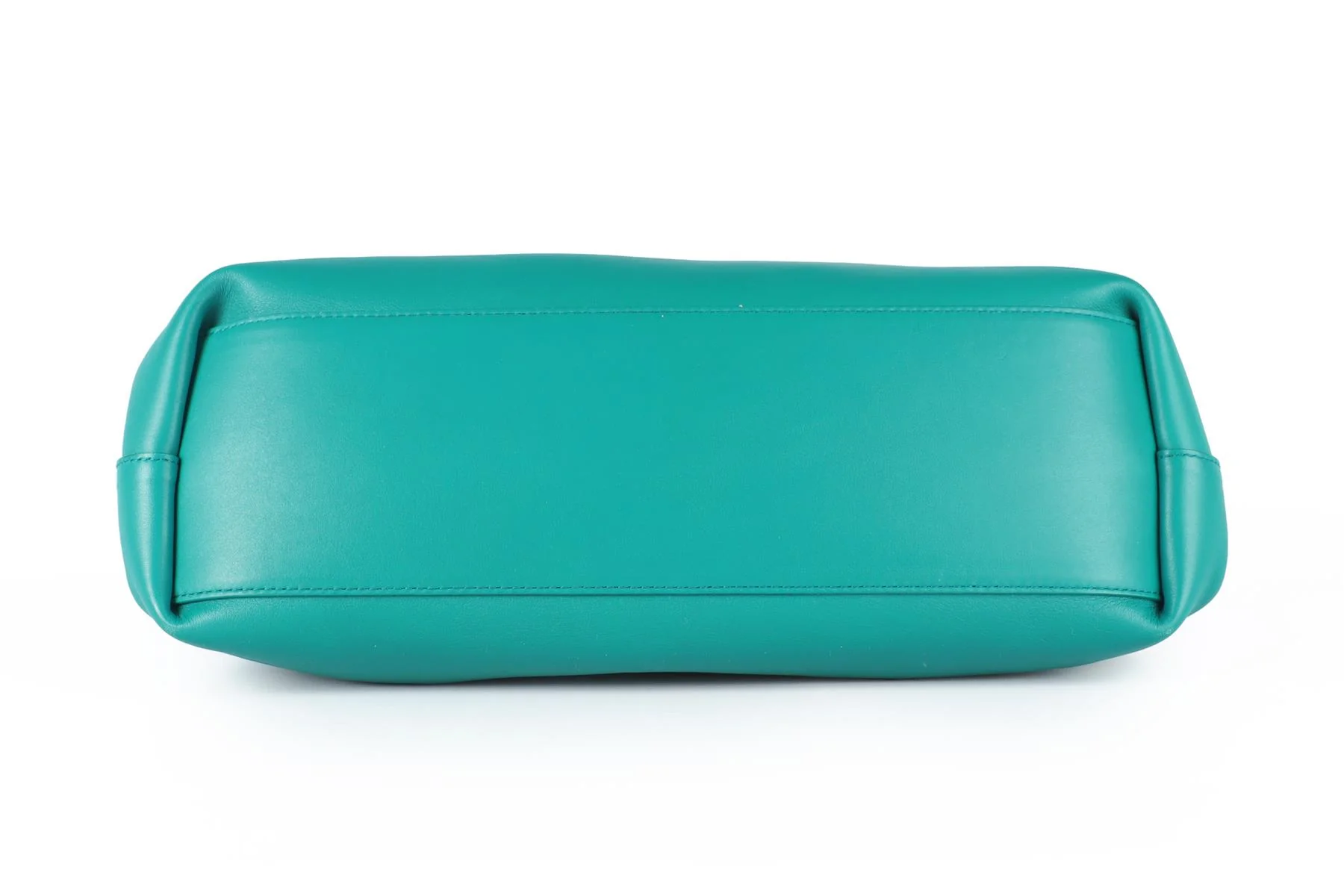 BOTTEGA VENETA TEAL POINT MEDIUM LEATHER TOTE BAG - Image 8