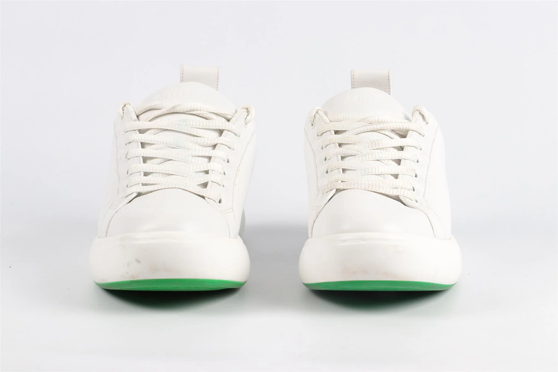 BOTTEGA VENETA WHITE PILLOW LEATHER SNEAKERS EU 39 UK 6 US 9 - Image 3
