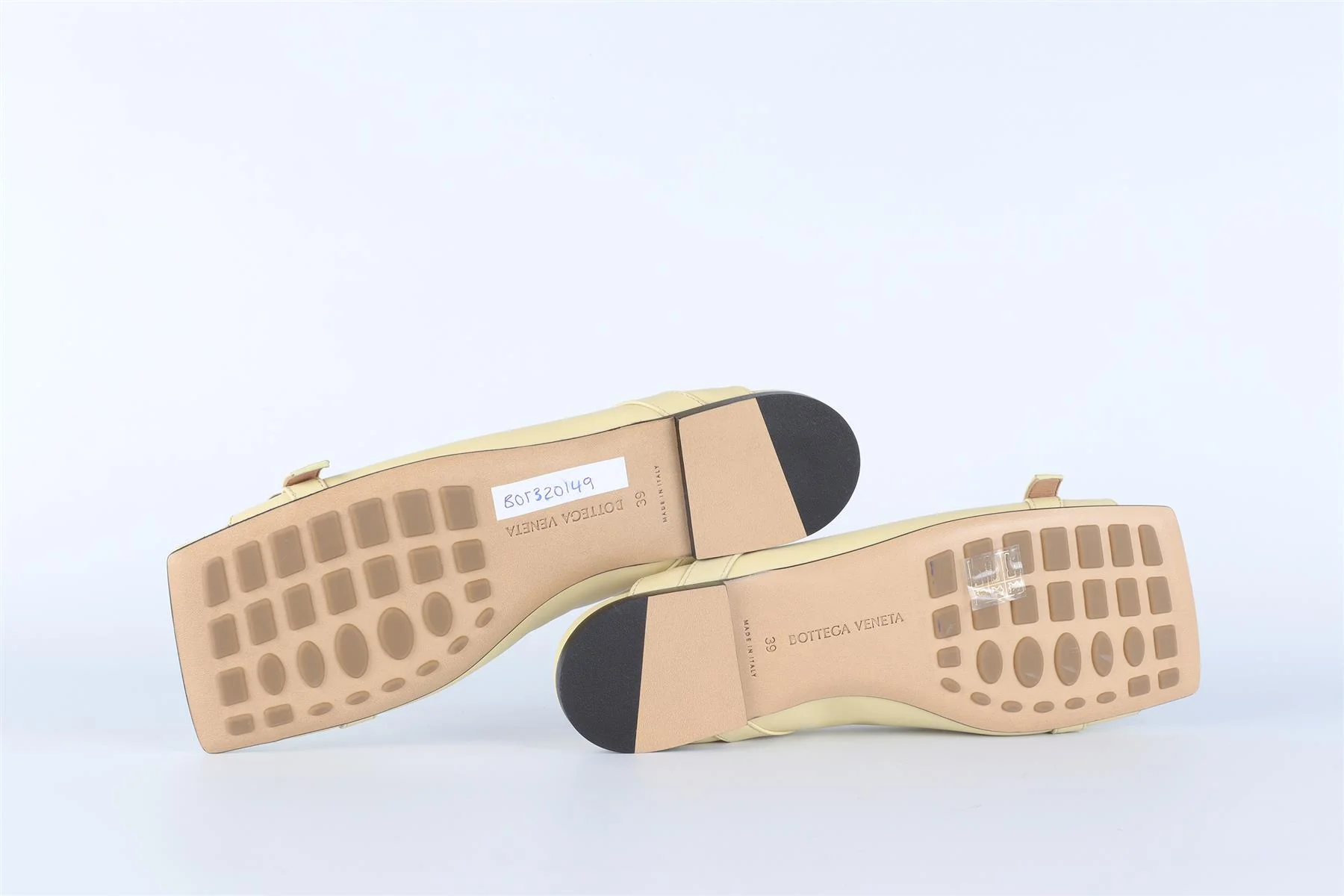 BOTTEGA VENETA YELLOW LEATHER SANDALS EU 39 UK 6 US 9 - Image 6