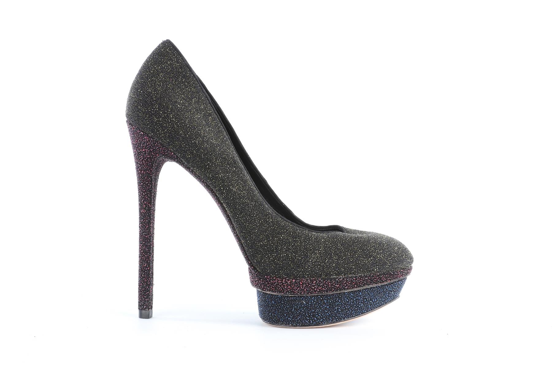 BRIAN ATWOOD MULTI FABRIC PLATFORM PUMPS - Image 2