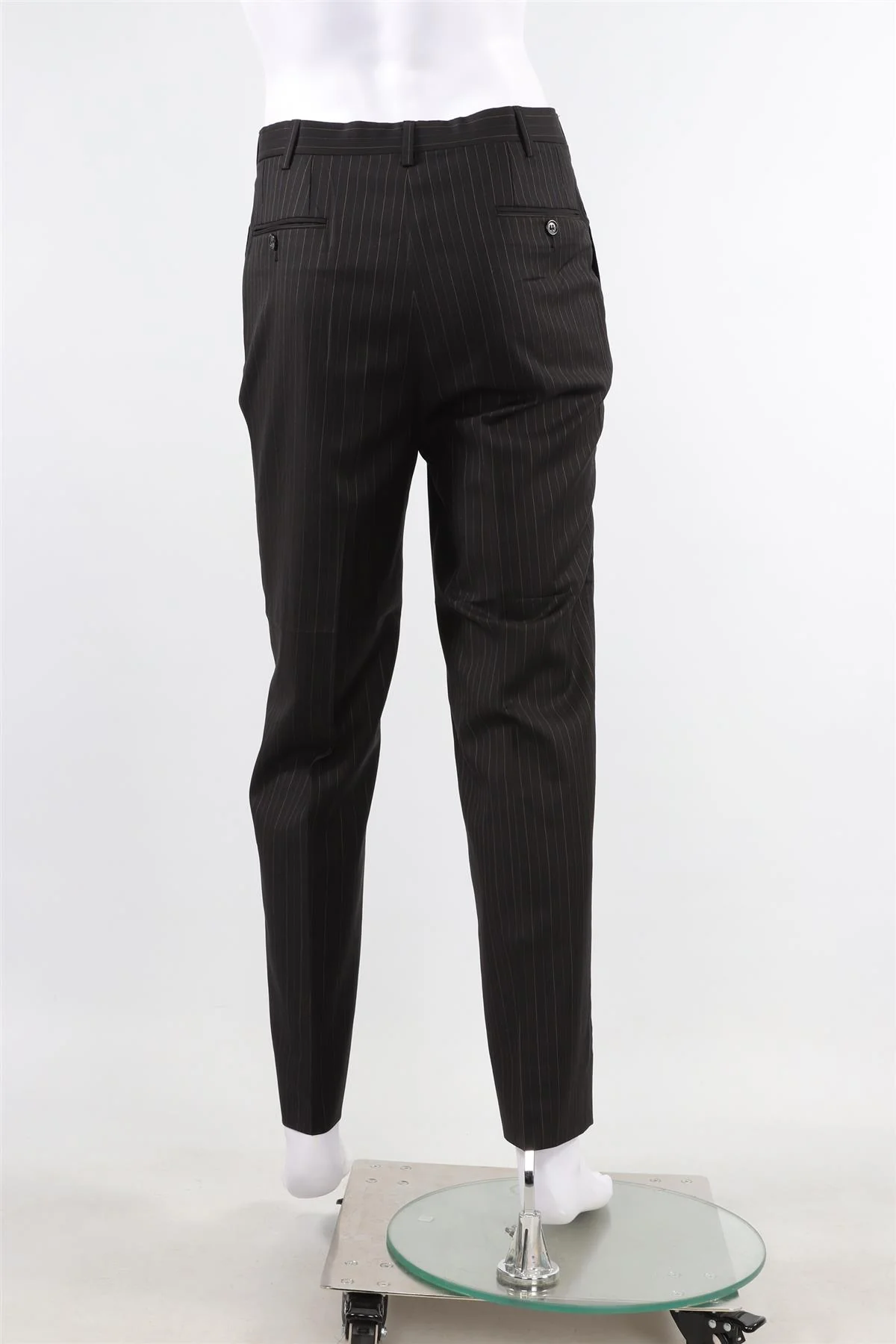 BRIONI BLACK MEN'S WOOL TWO PIECE SUIT IT 46 UK/US 36 - Image 7