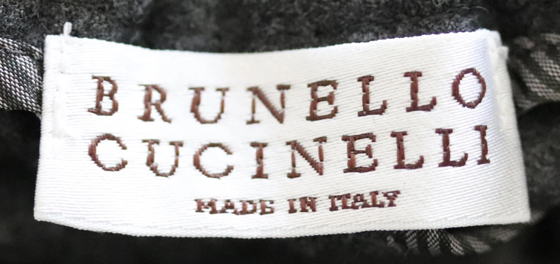 BRUNELLO CUCINELLI BEAD EMBELLISHED WOOL BLEND TWILL PANTS IT 38 UK 6 - Image 4