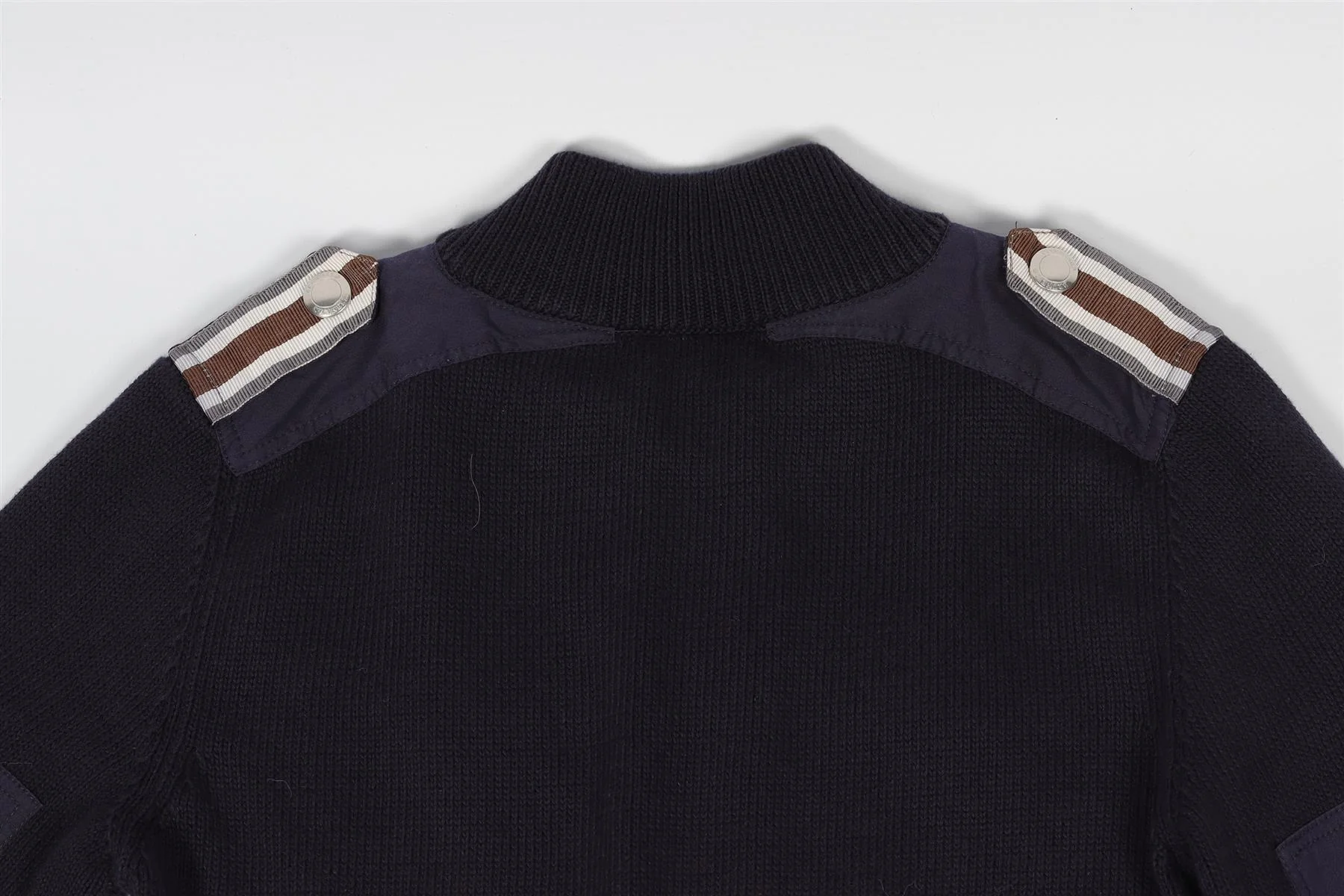 BRUNELLO CUCINELLI BLUE KIDS BOYS COTTON CARDIGAN 8 YEARS - Image 5
