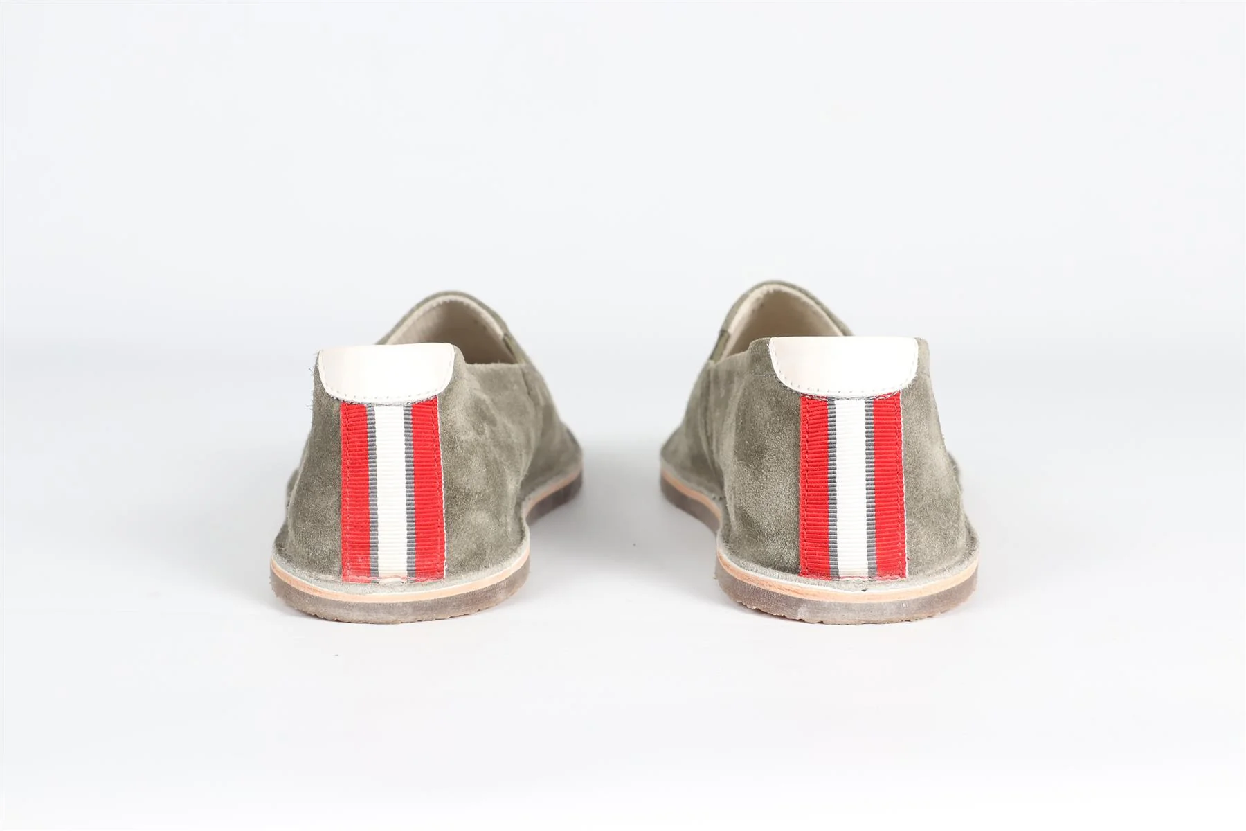 BRUNELLO CUCINELLI GREY KIDS BOYS SUEDE EU 33 - Image 4