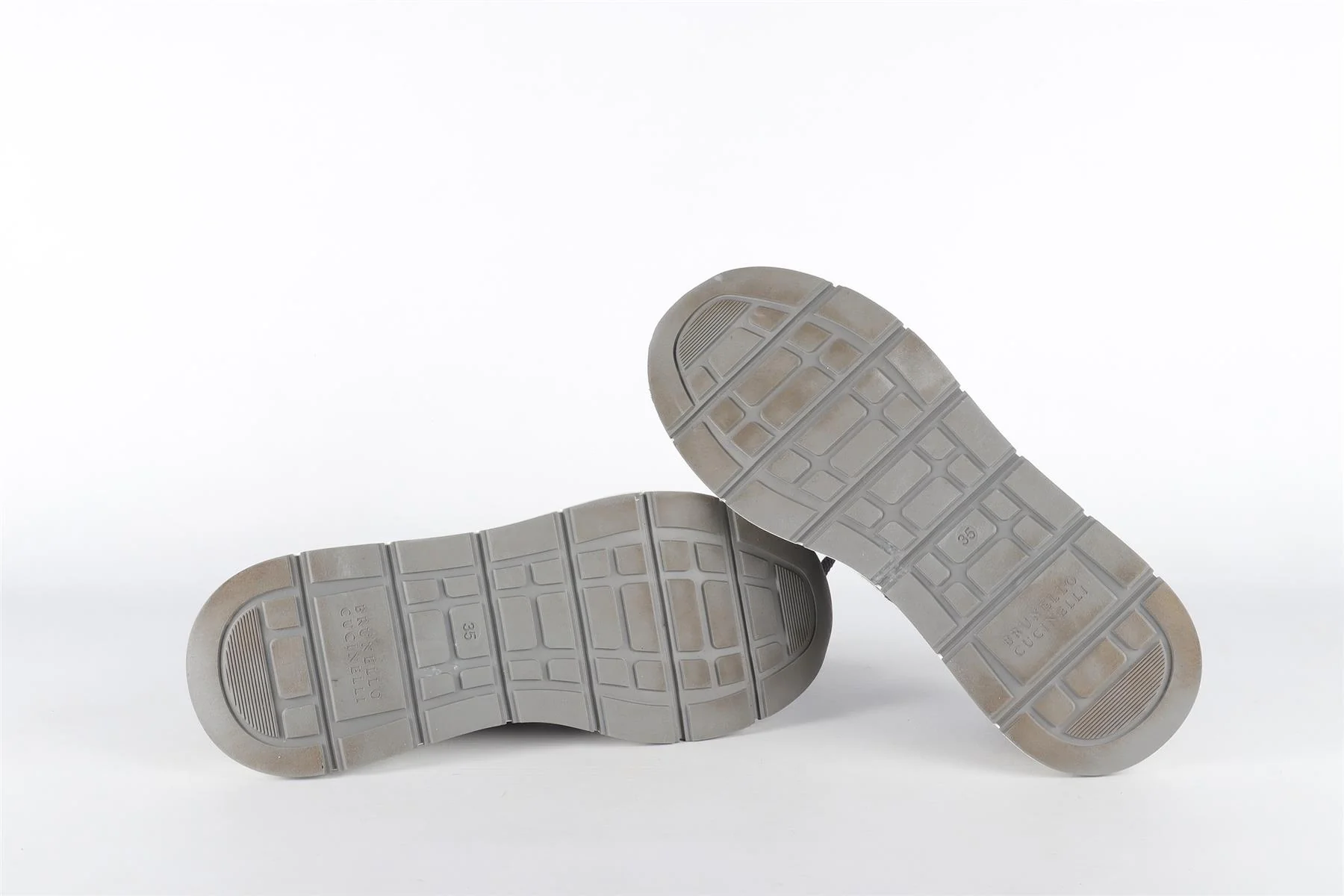 BRUNELLO CUCINELLI NAVY KIDS BOYS SNEAKERS EU 35 UK 2.5 US 3.5 - Image 6