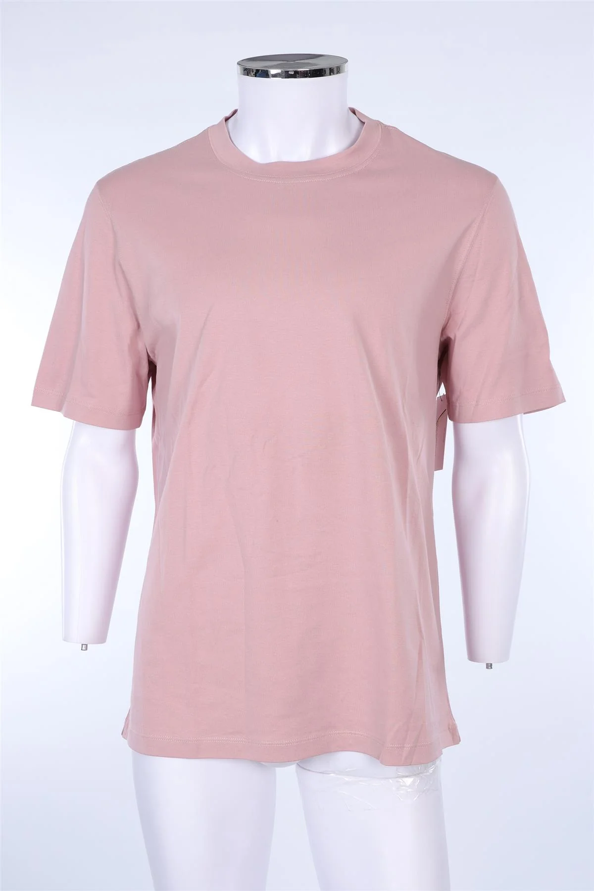 BRUNELLO CUCINELLI PINK MEN'S COTTON T-SHIRT LARGE - Image 2