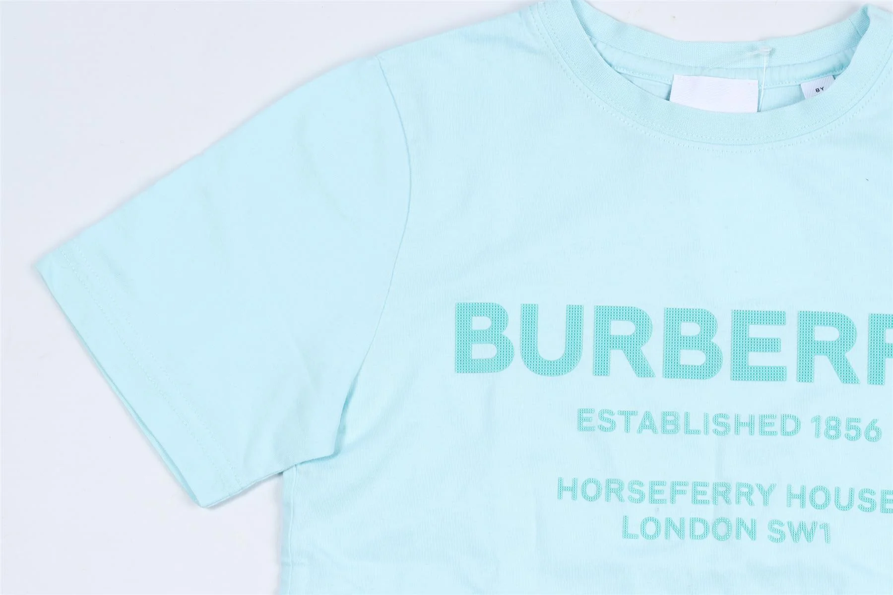 BURBERRY BLUE KIDS BOYS T-SHIRT 8 YEARS - Image 3