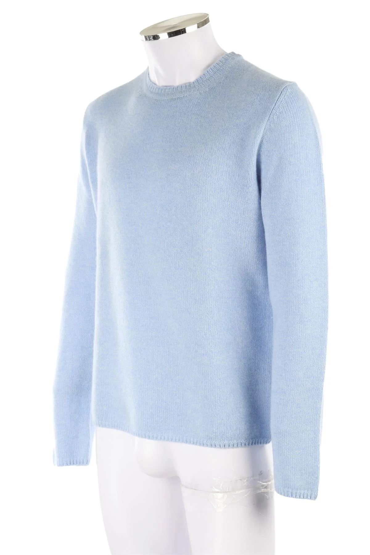 BURBERRY BLUE MEN'S CASHMERE SWEATER MEDIUM - Image 3